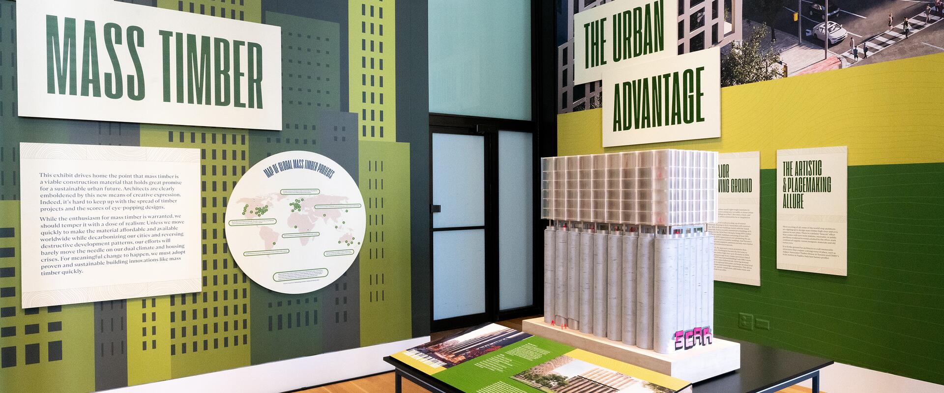 23B-14b_ReFramed: The Future of Cities in Wood Exhibition Design_	Bud Rodecker/Alyssa Arnesen/Marisa Cruz