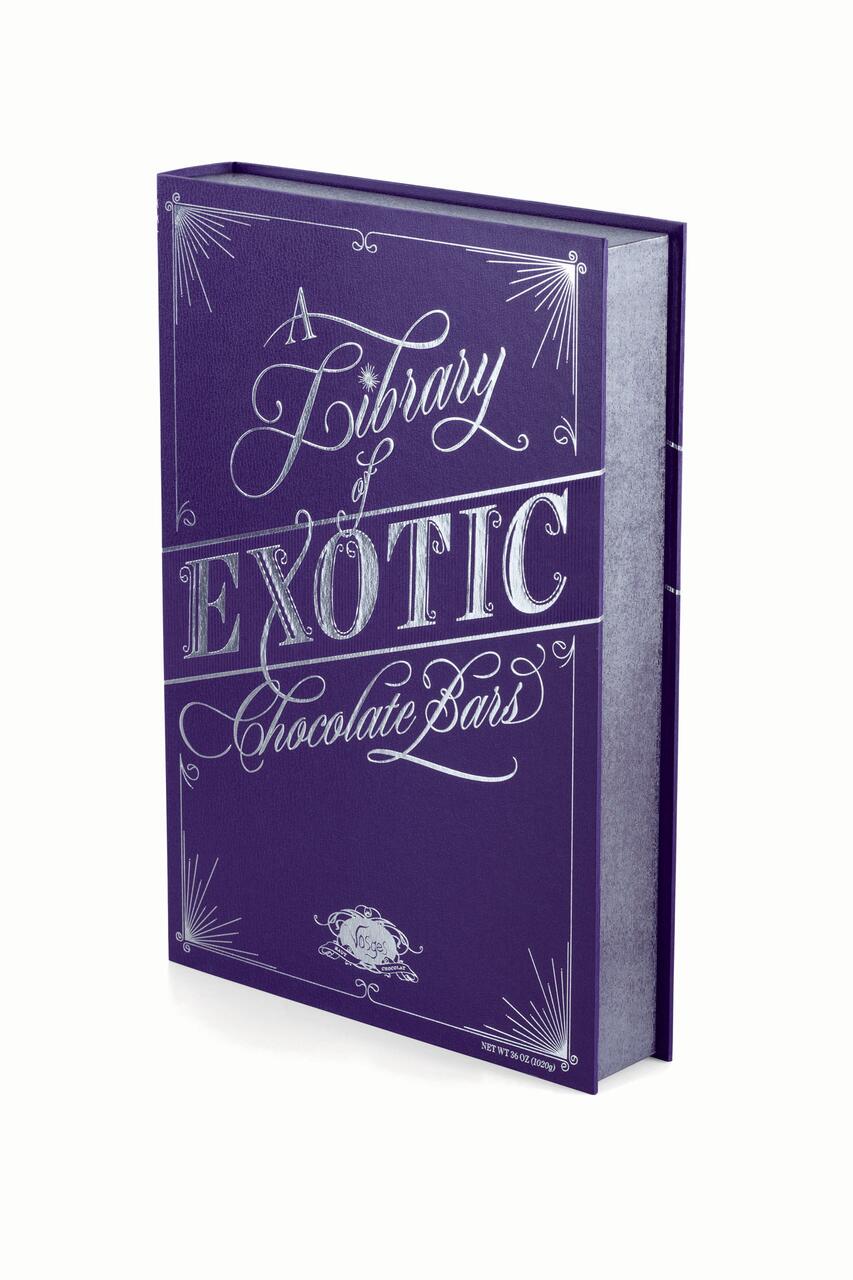  16C-015_A Library of Exotic Chocolate Bars+Brenda Rotheiser Bergen/Dave Reynolds