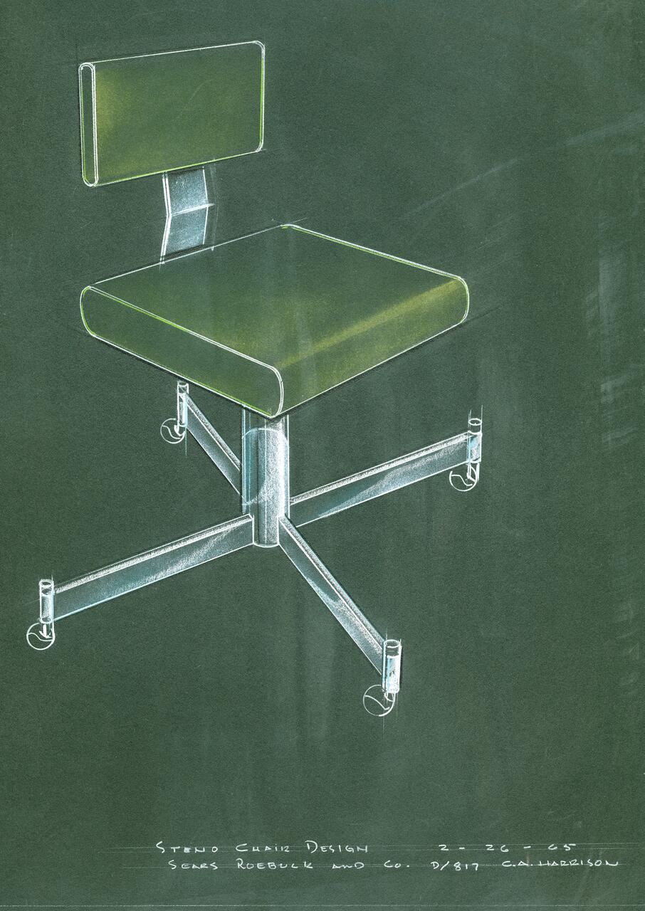 19B-37_Steno Chair_Charles Harrison