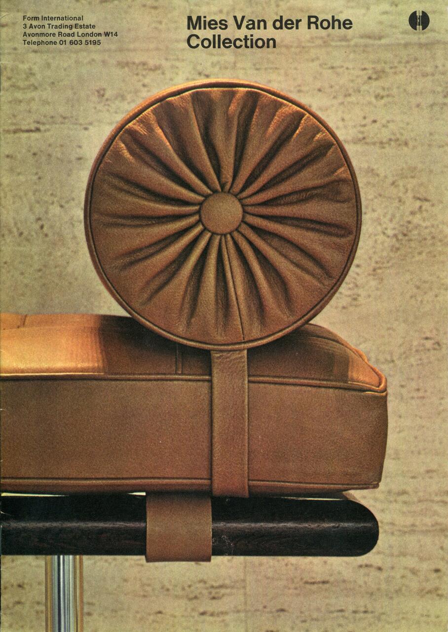 20D-09a_Mies Van der Rohe Collection-Herman Miller-Unimark_Massimo Vignelli