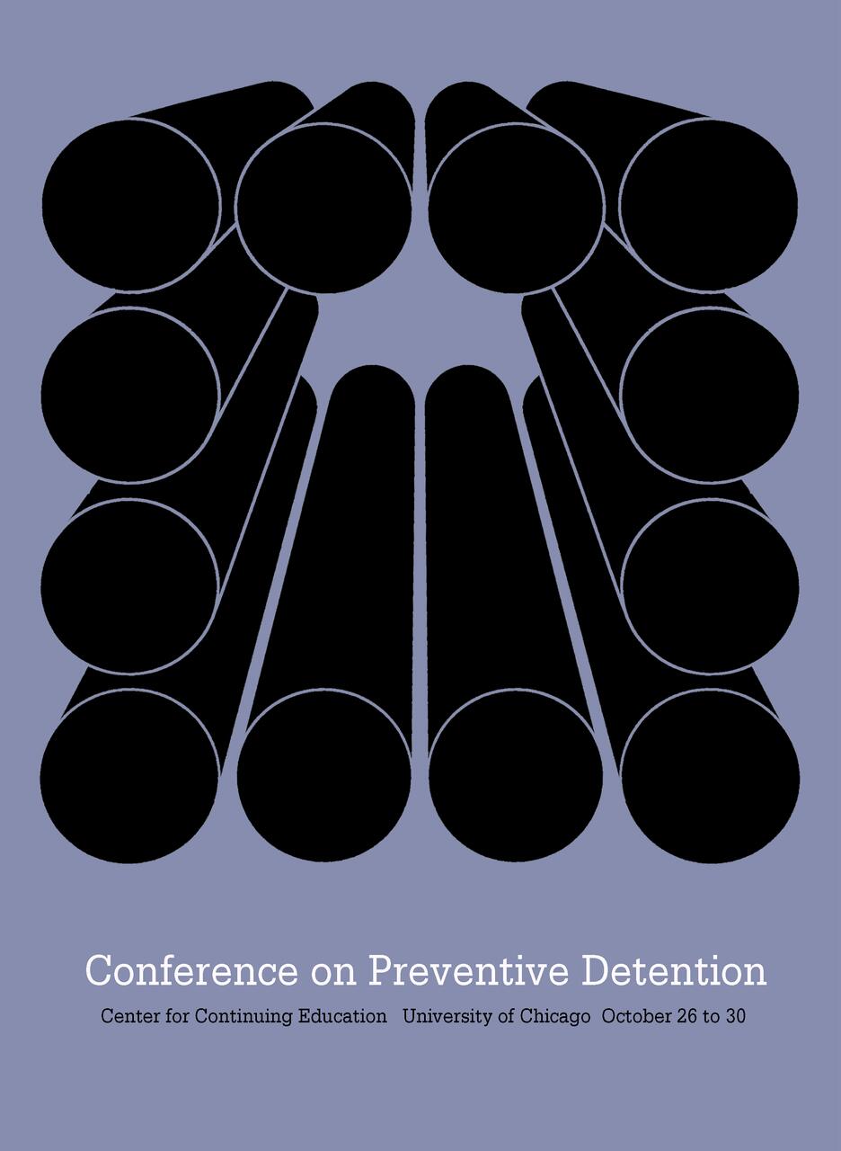 24B-16_Conference on Preventative Detention poster_Gene Rosner