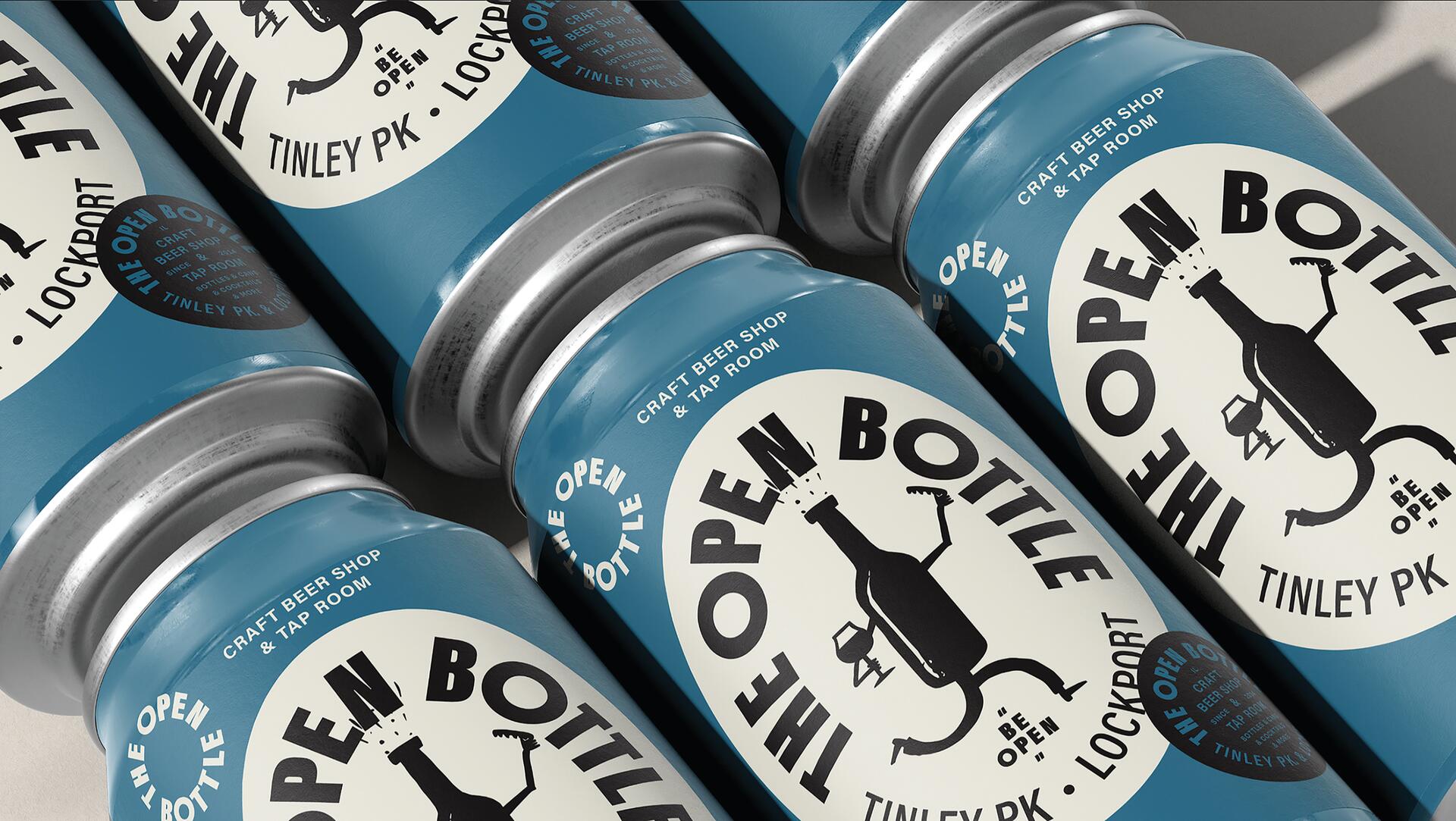 25B-05b_The Open Bottle Visual Identity: Beer can packaging_Jack Muldowney
