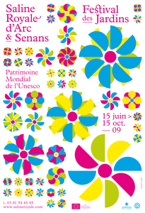 "Festival des Jardins" Poster