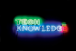 16C-099_Tech KnowledgE - Neon lettering_Jason Pickleman