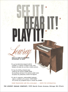 19B-12_Lowrey Organ Display Ad_Eugene Winslow