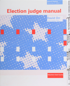 05A-104_Election Judge Manual_AIGA/Chicago