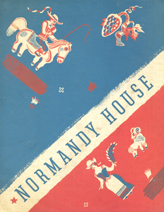 21B-15_Normandy House Menu Cover_Edgar Miller
